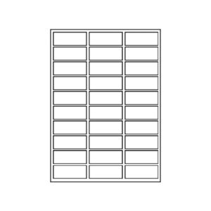 2 x 4 shipping label template