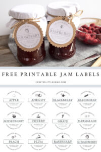 editable honey jar labels template excel