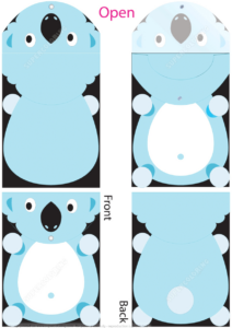 editable koala paper round label template pdf