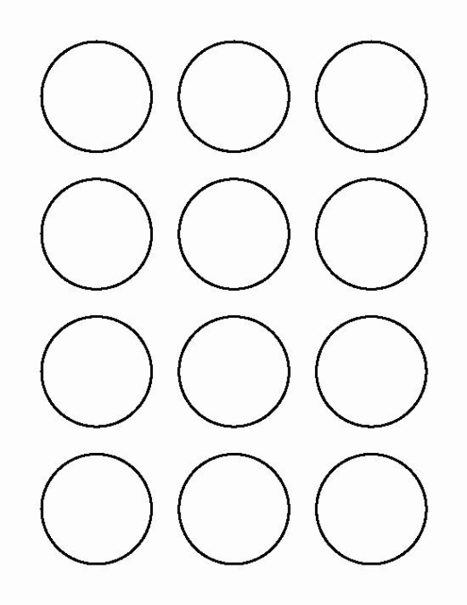 free  3 inch round labels template sample