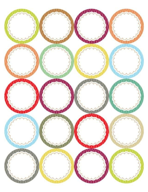 free blank 1 1 4 inch round labels template sample