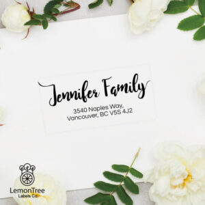 free printable wedding guest address labels template doc
