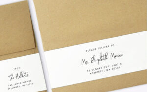 wrap around address labels template sample