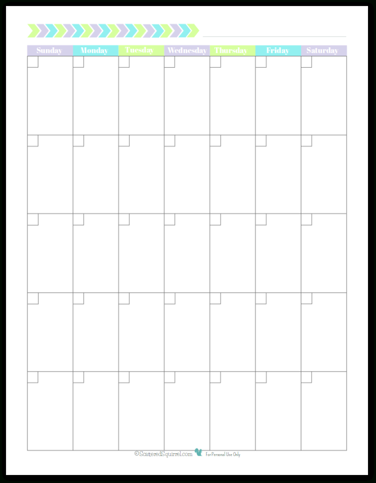 editable monthly free printable blank calendar template excel