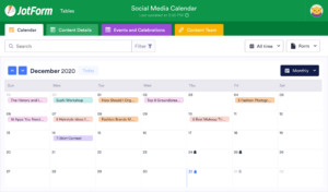 editable social media calendar template excel doc