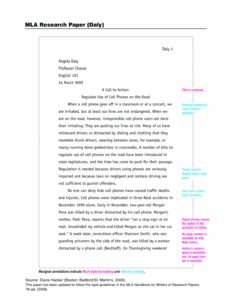 free blank mla style research paper template example