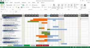 Free  Daily Task Calendar Template Pdf