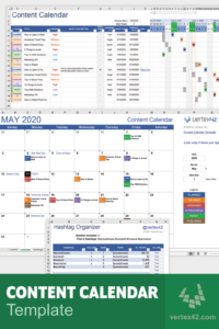 free editable free content calendar template google sheets excel