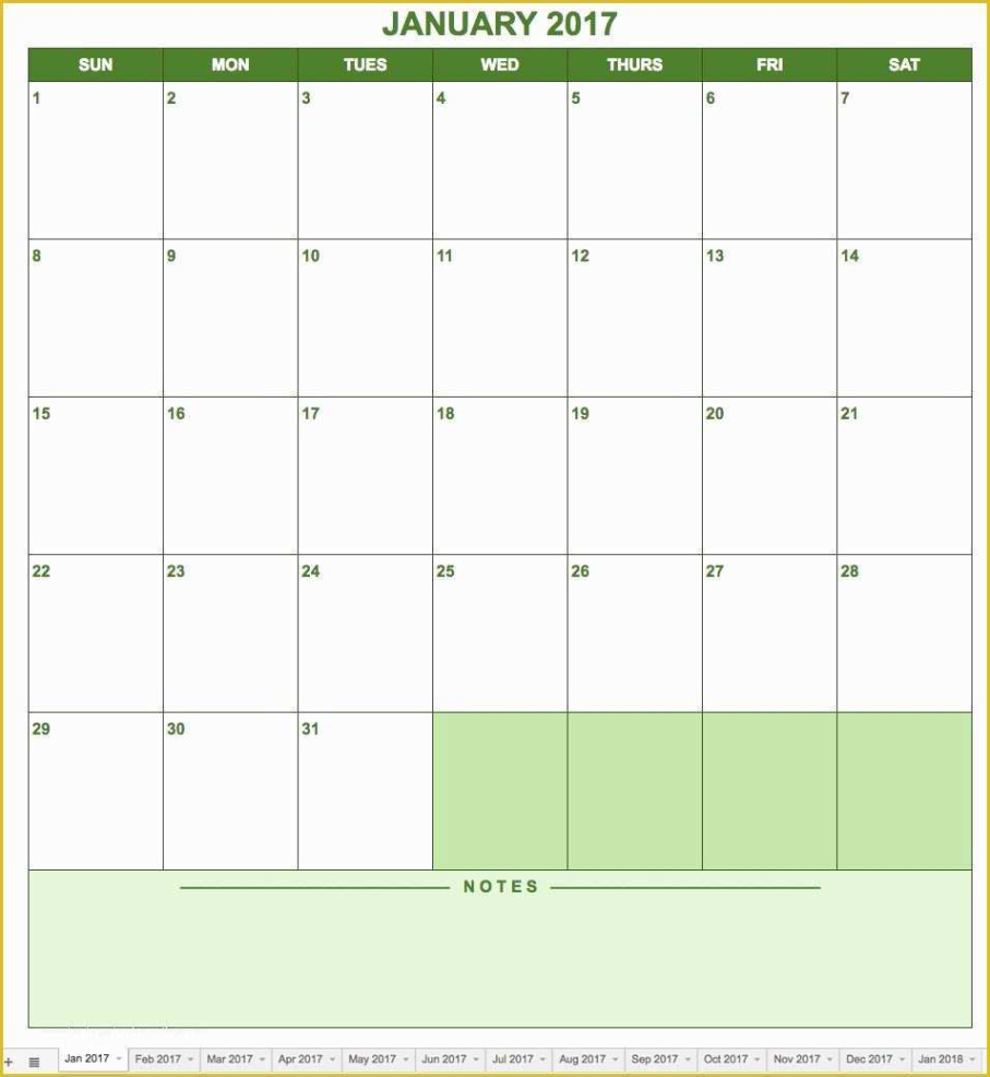 free editable google sheet calendar template free excel