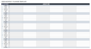 free editable google sheets calendar template free