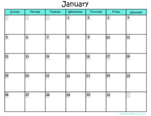 free printable blank calendar template for word sample