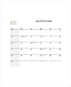 Free Printable Out Of Office Calendar Template Excel