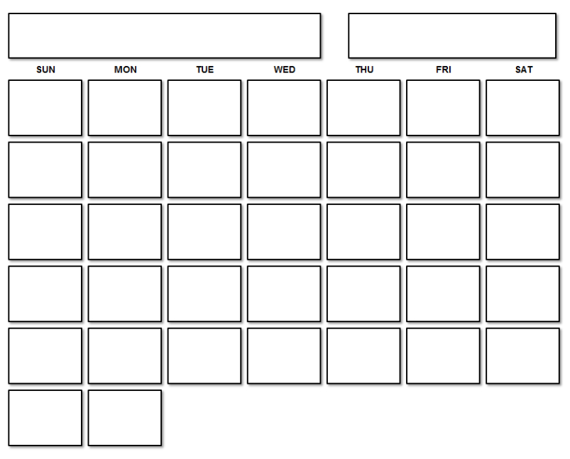 free sample free blank calendar template printable example