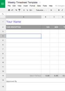 free  weekly calendar template google docs sample