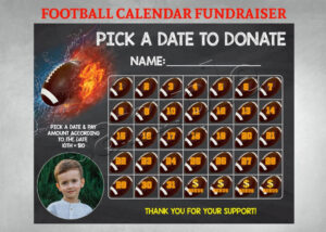 printable pick a date to donate calendar template free pdf