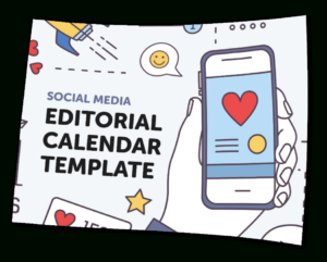 printable social media editorial calendar template pdf