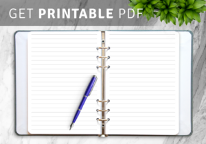 printable wide ruled lined paper template pdf