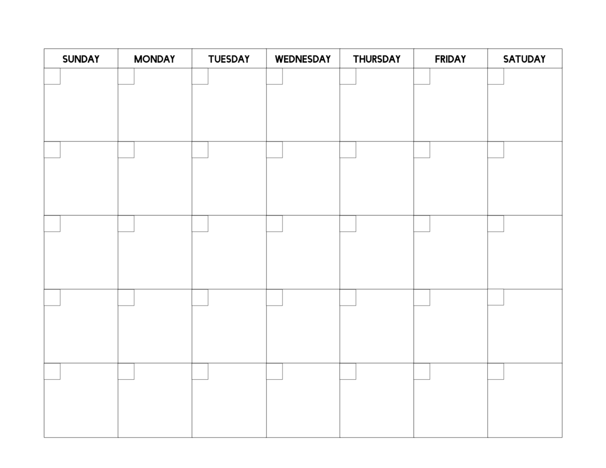 sample monthly free printable blank calendar template excel