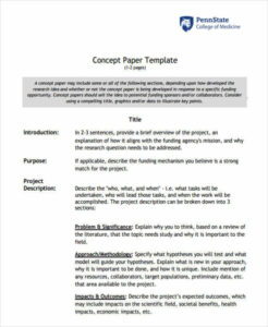 sample outline for research paper template example