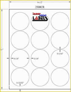 blank paper source round label template