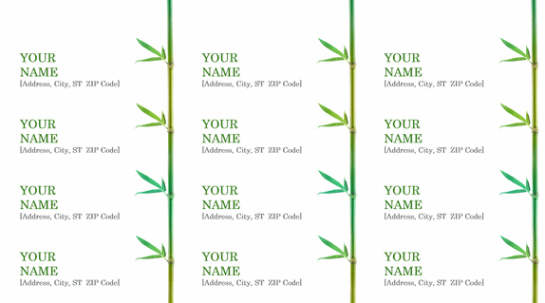 free blank shipping label with return address template excel