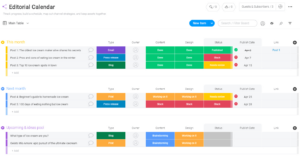 Free  Campus Editorial Calendar Template Doc Example