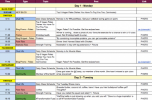 Free Custom Podcast Editorial Calendar Template Excel