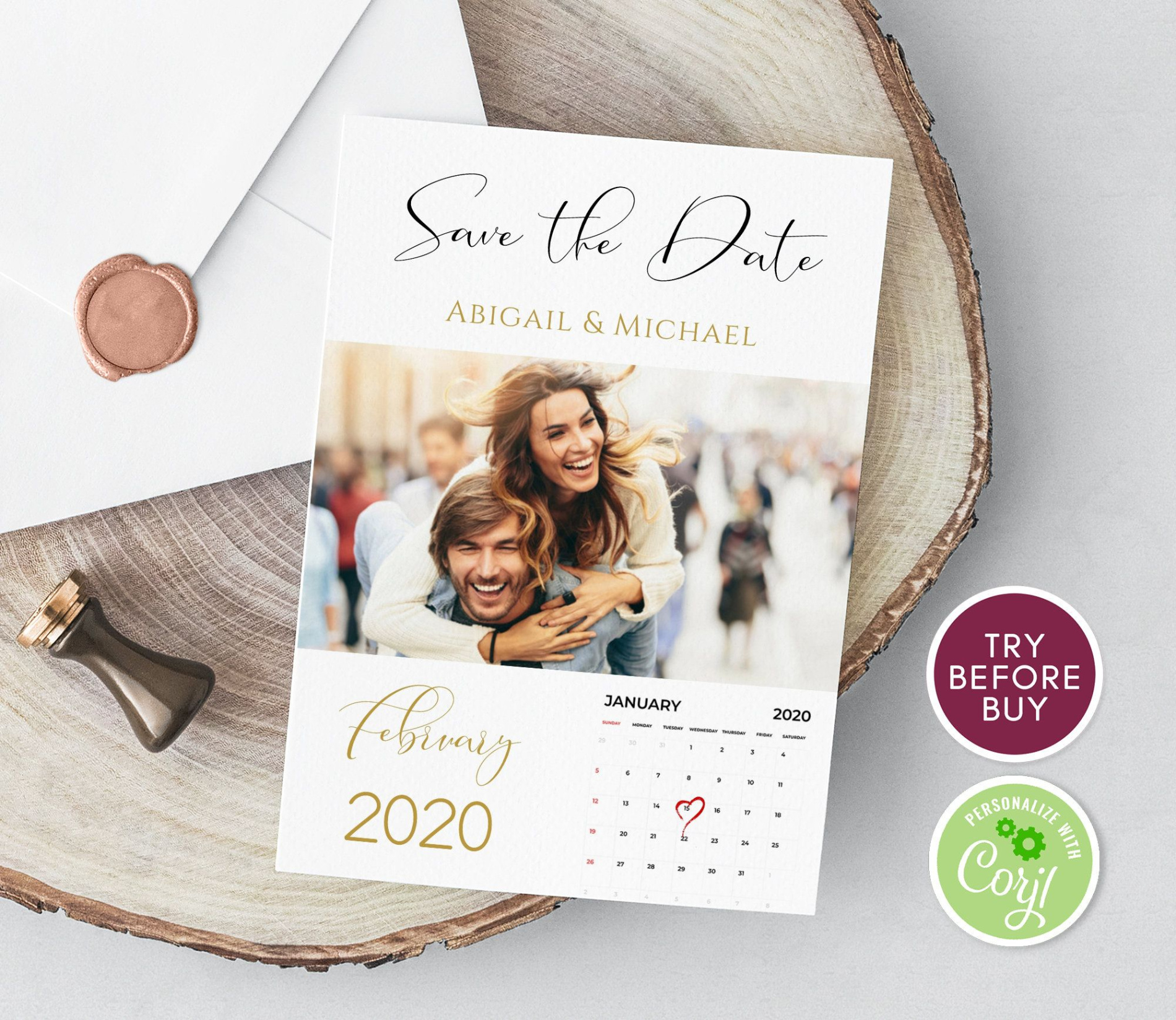 Free Custom Wedding Save The Date Calendar Template Doc