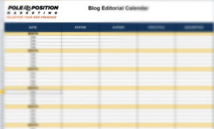 Free Editable Blog Editorial Calendar Template Doc Sample