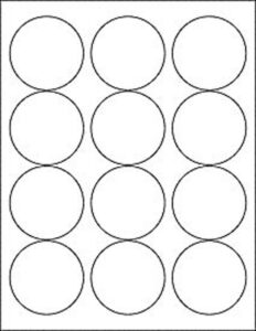 free  paper source round label template