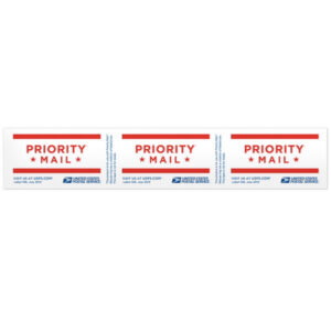 printable usps priority mail shipping label template example