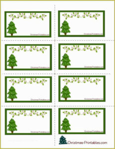 free printable christmas return address label template example