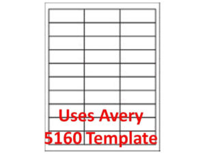 blank 1x2 5/8 address label template doc