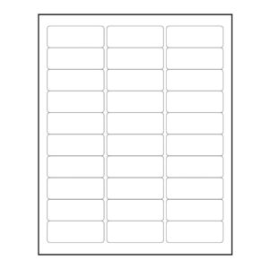 free  1x2 5/8 address label template excel