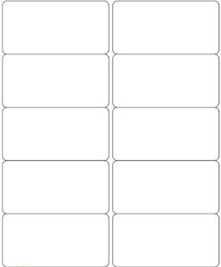 free blank 1 2 x 1 3 4 label template word