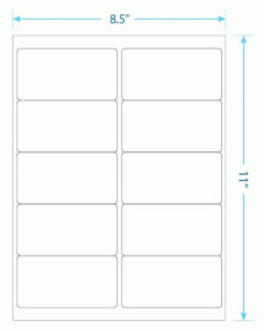 free printable 2 3/8 x 1 5/8 label template word