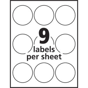 free printable 2 in round label template