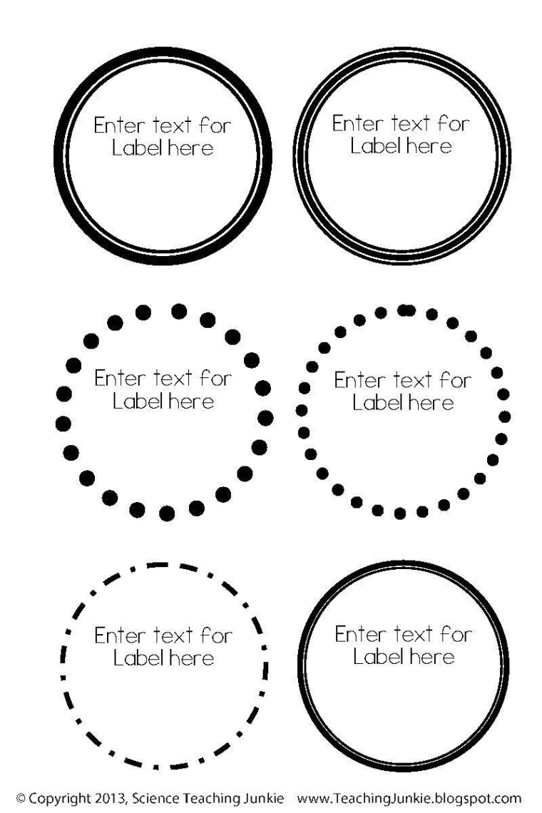 free printable 2 in round label template example