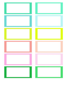 printable 10 labels per page template pdf