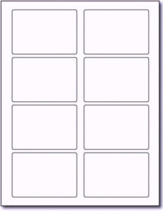 printable 10 labels per sheet template pdf