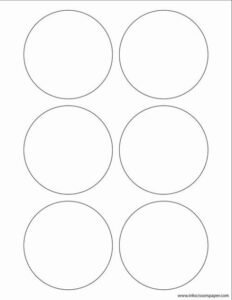 printable 2 in round label template