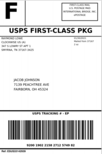 printable usps priority mail label template doc