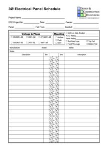 square d panel label template excel