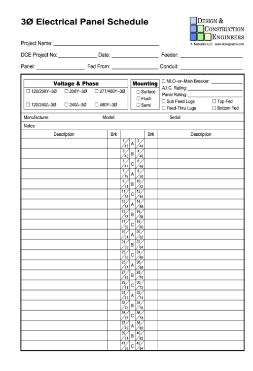 square d panel label template excel