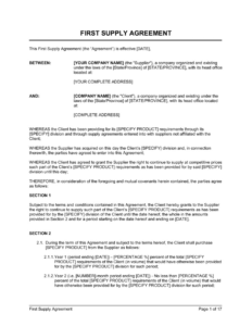 white label product agreement template word