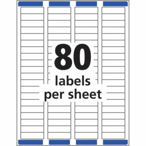 10 per page label template sample