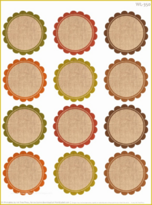 2 1/2 round label template