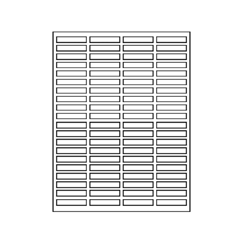 blank 1/2 x 1 3/4 labels template doc