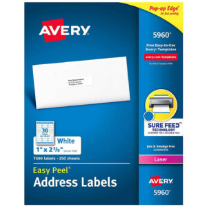 blank office depot address labels template example