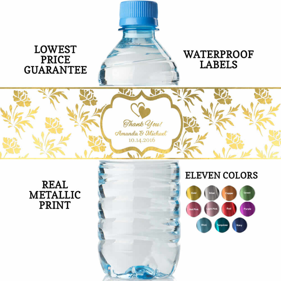 editable labels for water bottles wedding template example